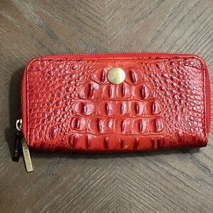 Brahmin “DOUBLE” Zip Around Wallet/Clutch